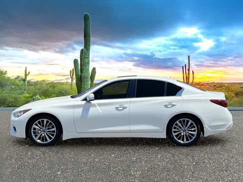 Used 2024 INFINITI Q50 Luxe RWD image 3
