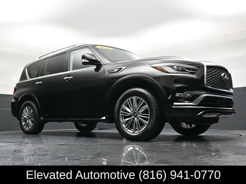 Used 2021 INFINITI QX80 Luxe w/ Cargo Package AWD/4WD image 29
