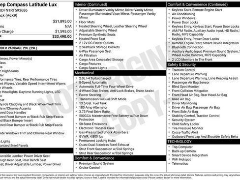 Certified 2024 Jeep Compass Latitude image 41