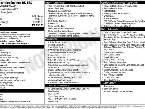 Used 2023 Chevrolet Equinox RS image 6