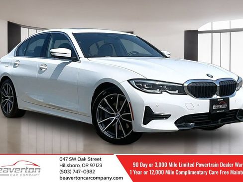 Used 2020 BMW 330i Sedan w/ Premium Package RWD image 1