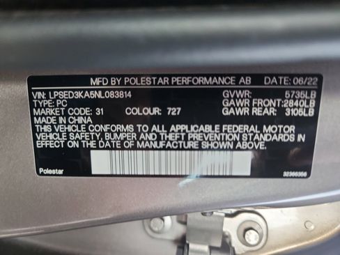 Used 2022 Polestar Polestar 2 Long Range Dual Motor w/ Plus Package image 25