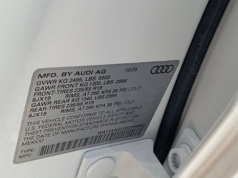 Certified 2025 Audi Q5 Premium w/ Convenience Package AWD/4WD image 30