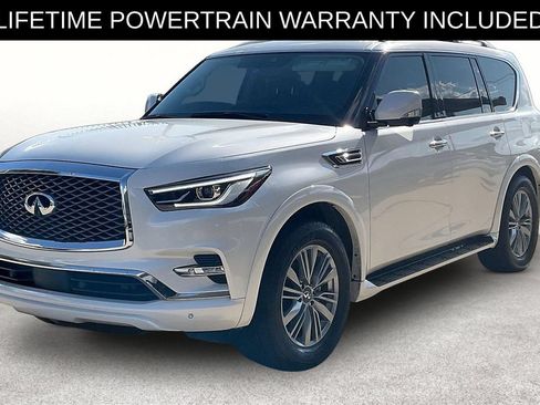 Used 2023 INFINITI QX80 Luxe w/ Cargo Package RWD image 9