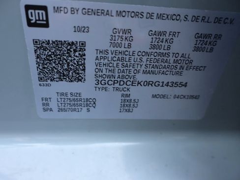 Used 2024 Chevrolet Silverado 1500 Custom Trail Boss AWD/4WD image 31