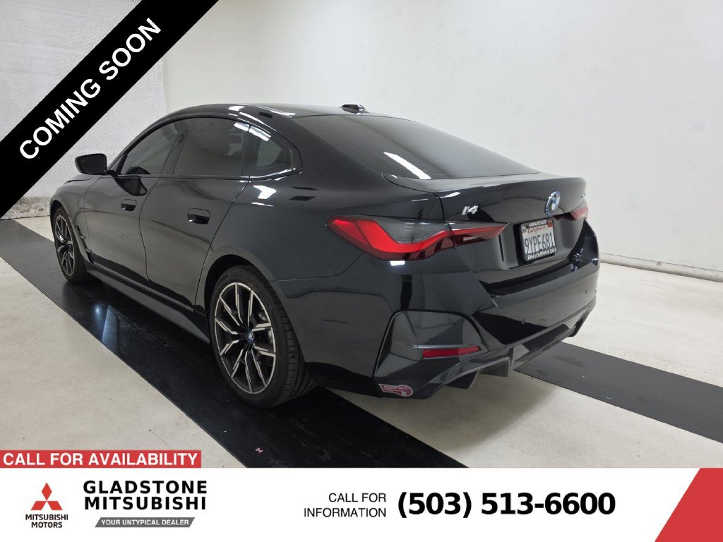 Used 2023 BMW i4 eDrive40 w/ M Sport Package RWD image 4