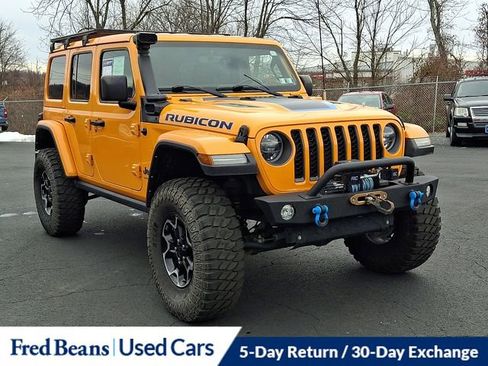 Used 2021 Jeep Wrangler Unlimited Rubicon 4xe image 2