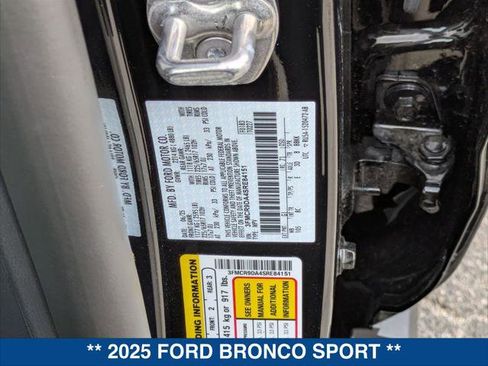 New 2025 Ford Bronco Sport Badlands AWD/4WD image 20
