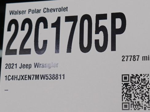 Used 2021 Jeep Wrangler Unlimited Sahara w/ LED Lighting Group image 27