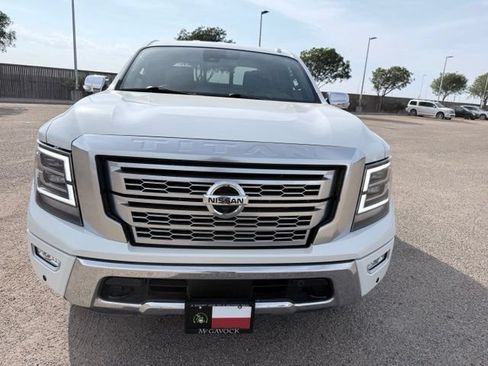 Certified 2021 Nissan Titan Platinum Reserve w/ Off Road Protection Package AWD/4WD image 3
