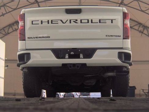Used 2025 Chevrolet Silverado 1500 Custom w/ Turbomax Blackout Package RWD image 9