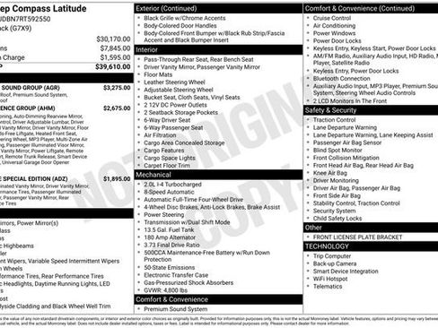 Used 2024 Jeep Compass Latitude w/ Sun and Sound Group AWD/4WD image 5