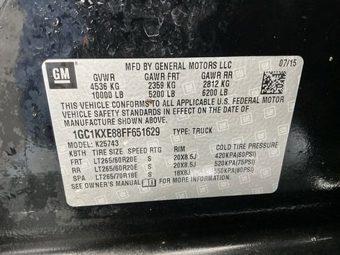 Used 2015 Chevrolet Silverado 2500 High Country w/ Duramax Plus Package image 13