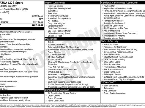 Used 2020 MAZDA CX-3 Sport image 17