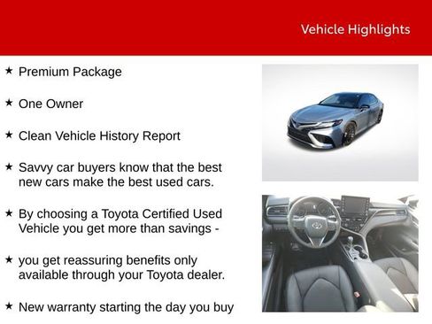 Used 2023 Toyota Camry XSE image 9