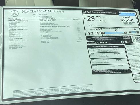 Used 2026 Mercedes-Benz CLA 250 4MATIC image 31