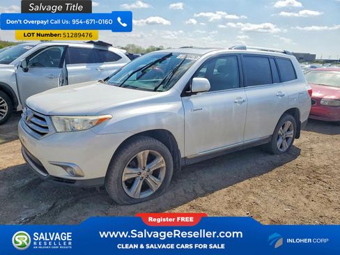 Used 2012 Toyota Highlander Limited w/ Tow Pkg AWD/4WD image 1