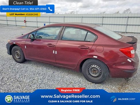 Used 2012 Honda Civic LX image 3