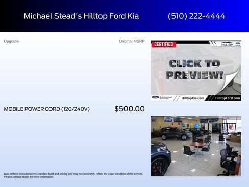Certified 2023 Ford F150 Lightning Lariat AWD/4WD image 6