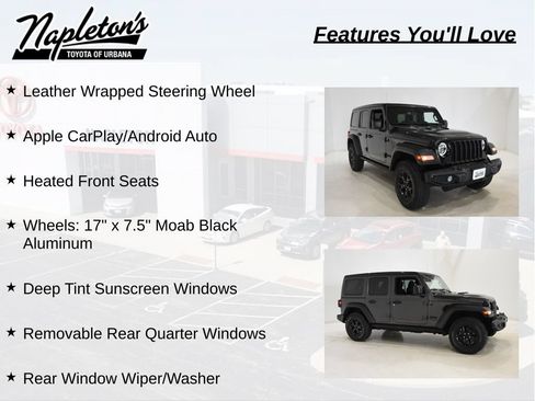 Used 2022 Jeep Wrangler Unlimited Sport AWD/4WD image 34