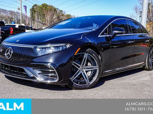 Used 2022 Mercedes-Benz EQS 580 4MATIC Sedan image 1