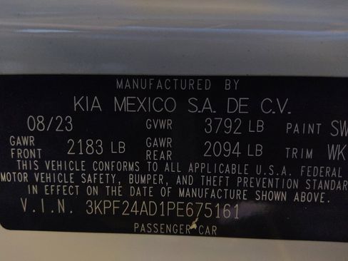 Used 2023 Kia Forte LXS FWD image 33