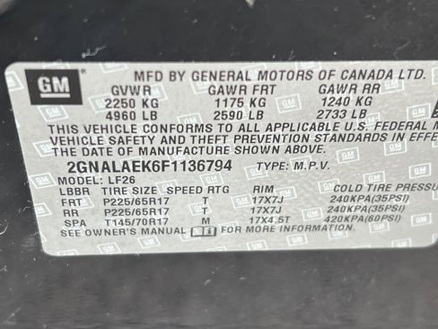 Used 2015 Chevrolet Equinox LS image 22