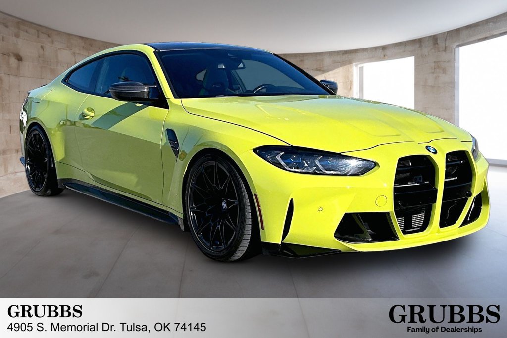 Used 2022 BMW M4 xDrive Competition w/ M Carbon Exterior Package AWD/4WD image 1
