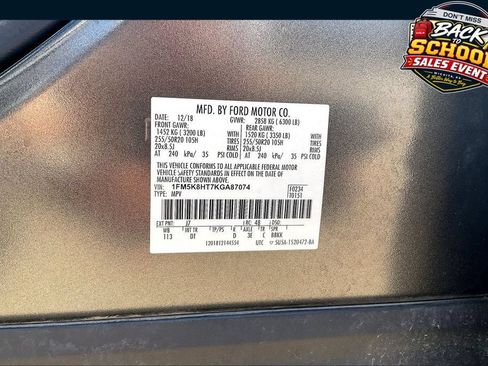 Used 2019 Ford Explorer Platinum AWD/4WD image 36