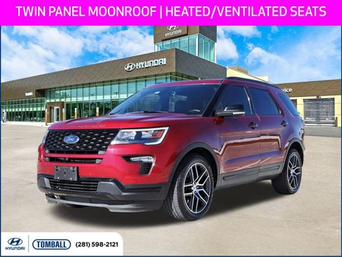 Used 2018 Ford Explorer Sport w/ Equipment Group 401A image 1