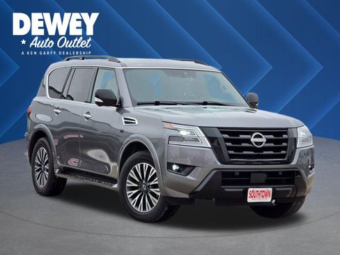 Used 2022 Nissan Armada SL w/ Midnight Edition Package AWD/4WD image 1