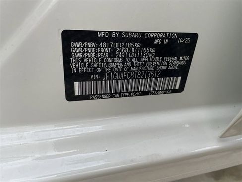 New 2026 Subaru Impreza 2.0i Sport image 28