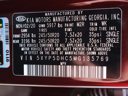 Used 2021 Kia Telluride SX w/ Towing Package AWD/4WD image 52