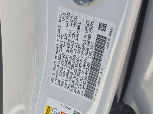 Certified 2024 Honda CR-V EX image 20