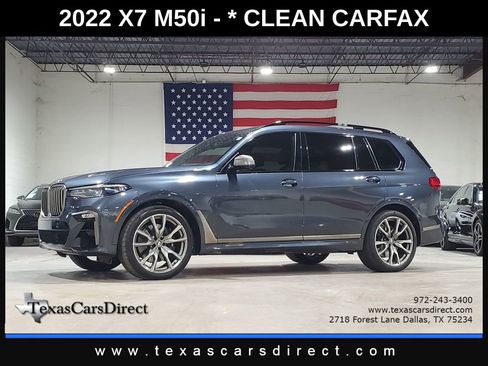 Used 2022 BMW X7 M50i w/ Executive Package AWD/4WD image 1