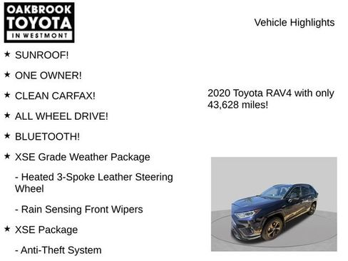 Used 2020 Toyota RAV4 XSE w/ XSE Grade Weather Package AWD/4WD image 6
