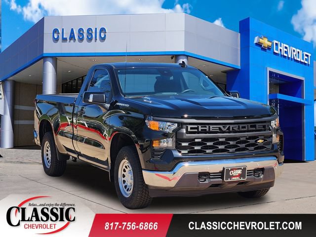 New 2025 Chevrolet Silverado 1500 W/T w/ WT Safety Package RWD 360° Tour