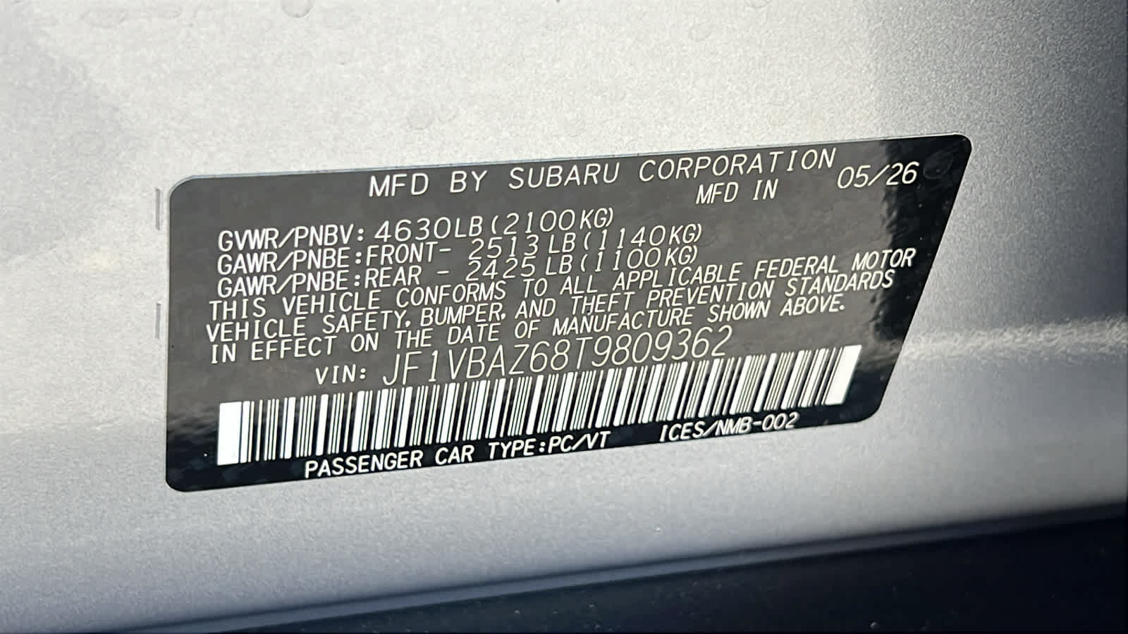 New 2026 Subaru WRX tS w/ Accessory Package #2 AWD/4WD image 30