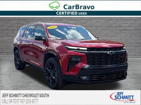 Certified 2026 Chevrolet Traverse RS w/ LPO, Floor Liner Package AWD/4WD image 1