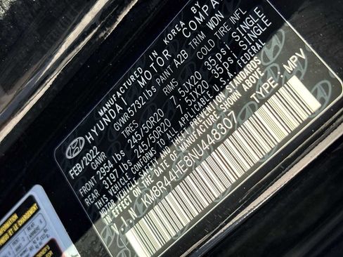 Used 2022 Hyundai Palisade SEL w/ 8P Bench Seat Package FWD image 34