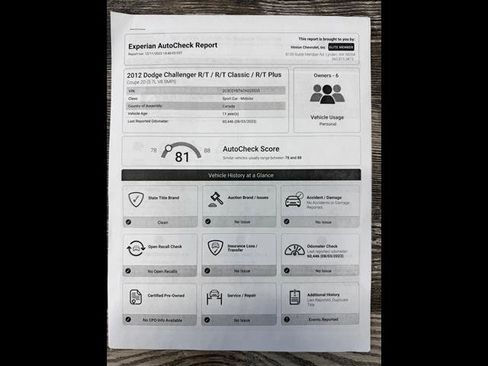 Used 2012 Dodge Challenger R/T image 20