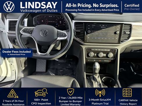 Used 2023 Volkswagen Atlas Cross Sport SE w/ Black Wheel Package AWD/4WD image 12