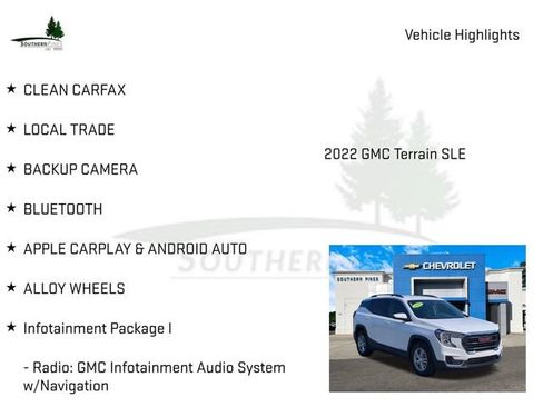 Used 2022 GMC Terrain SLE w/ Driver Convenience Package FWD image 10
