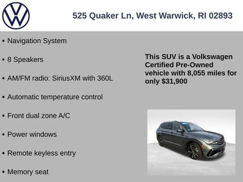 Certified 2024 Volkswagen Tiguan SEL R-Line image 7