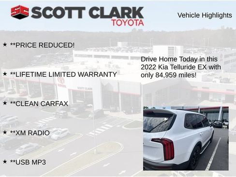 Used 2022 Kia Telluride EX w/ EX Premium Package AWD/4WD image 11