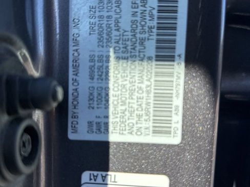 Certified 2020 Honda CR-V EX-L image 25