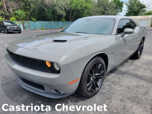 Used 2017 Dodge Challenger R/T w/ Blacktop Package RWD image 1
