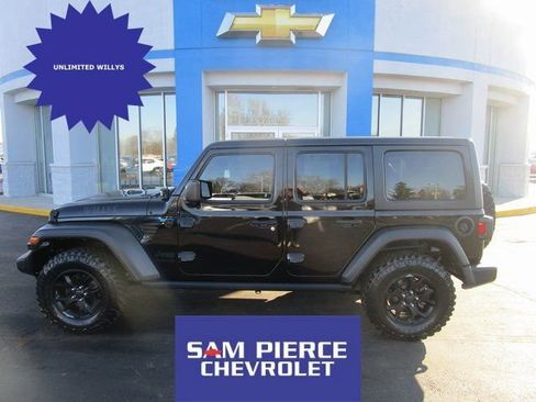 Used 2020 Jeep Wrangler Unlimited Willys image 1