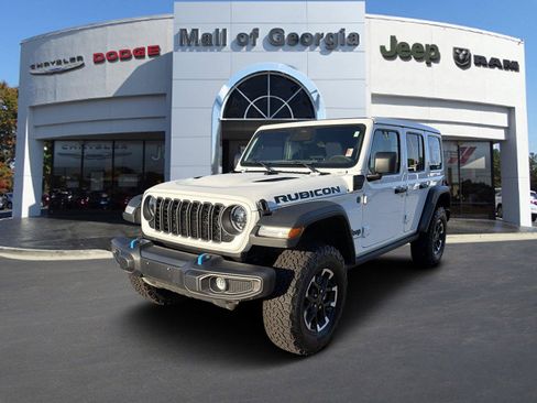 Used 2025 Jeep Wrangler Unlimited Rubicon 4xe w/ Safety Group AWD/4WD image 1