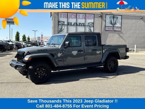 Certified 2023 Jeep Gladiator Sport AWD/4WD image 1